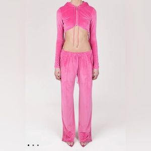 NWT - Designer Crop Hoodie from Fred Segal